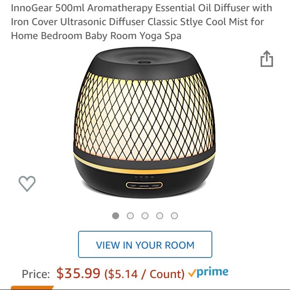 Color changing oil diffuser - Picture 3 of 8